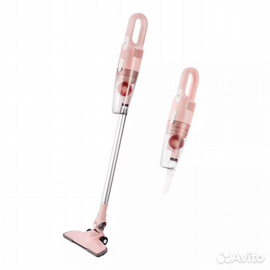 Вертикальный пылесос Kitfort KT-586-3, Розовый