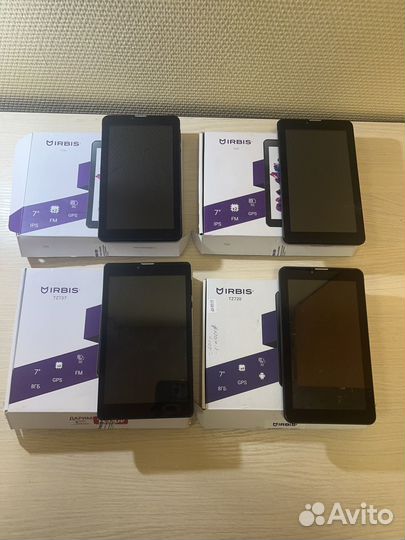 Арт.477 Планшет irbis 4шт на запчасти