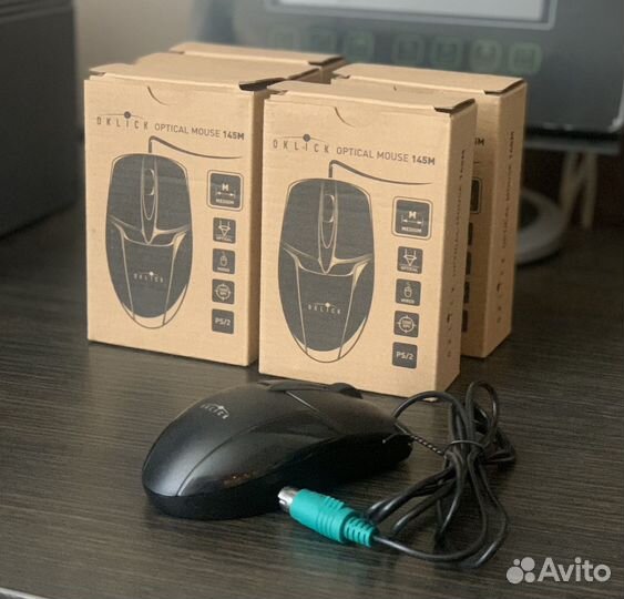 Мышка проводная ps/2
