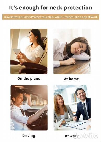 Подушка для путешествий save&soft Memory Foam