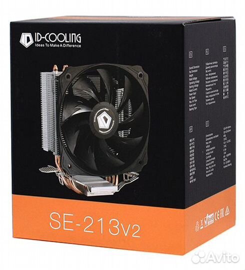 Новый башенный кулер ID-Cooling 120mm/4pin/130W