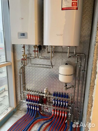 Евро отопление, сантехника, водопровод, теплый пол