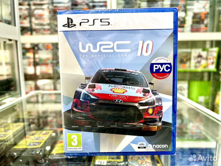 Новый WRC 10 FIA World Rally Championship на PS5