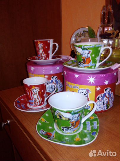 Подарочная чайная пара С новым годом