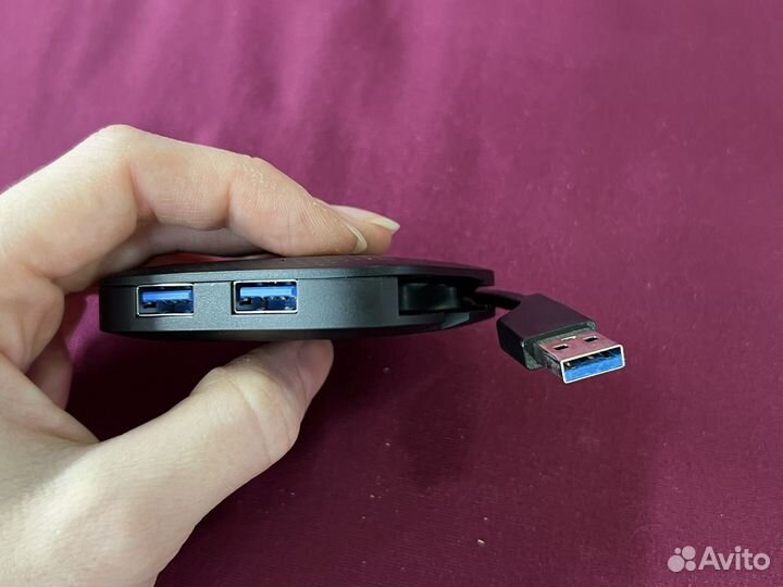 USB-хаб TP-link UH400, черный