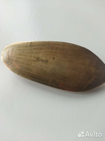 Пепельница башмачок латунь Индия