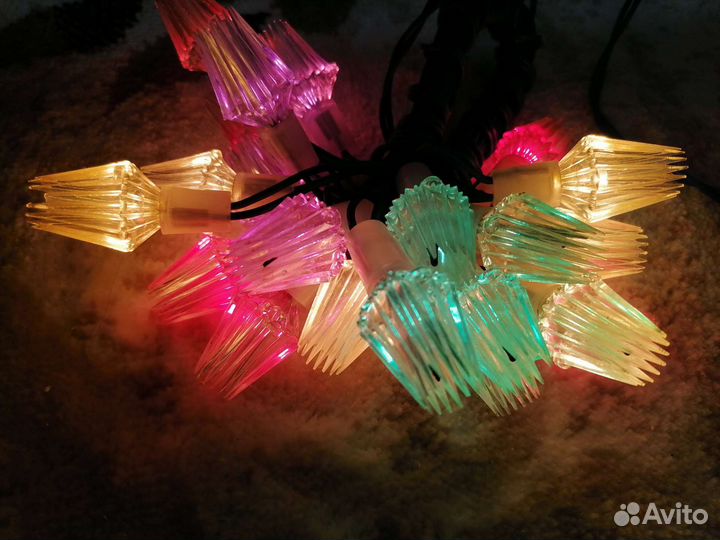 Елочная гирлянда (электрогирлянда) Сказка, СССР