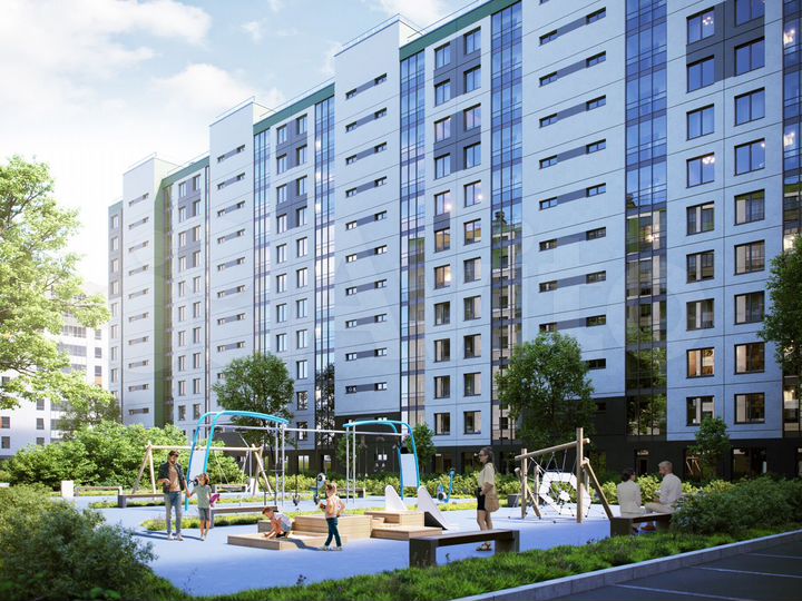 2-к. квартира, 61 м², 3/12 эт.