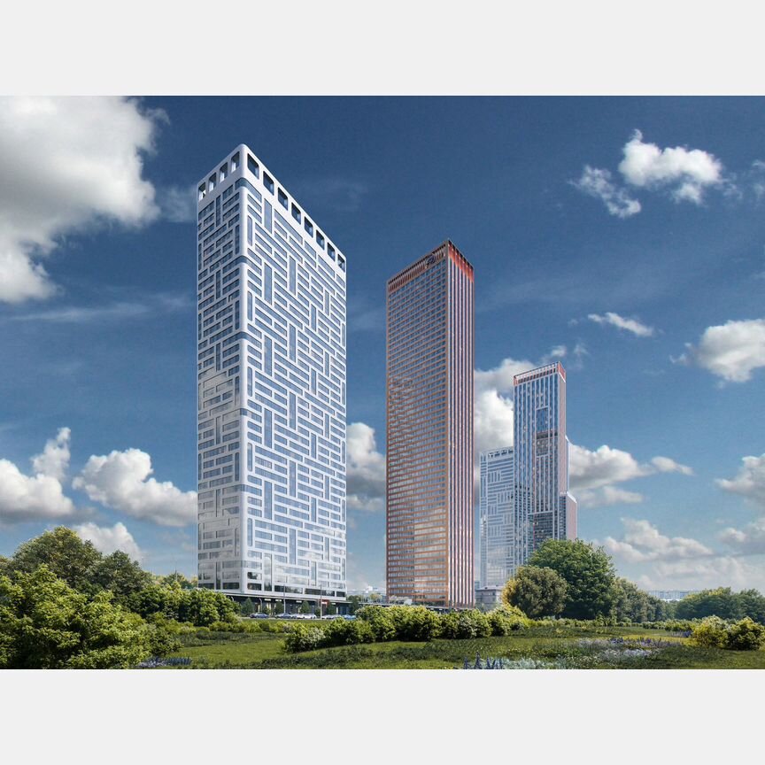 1-к. квартира, 46,7 м², 2/49 эт.