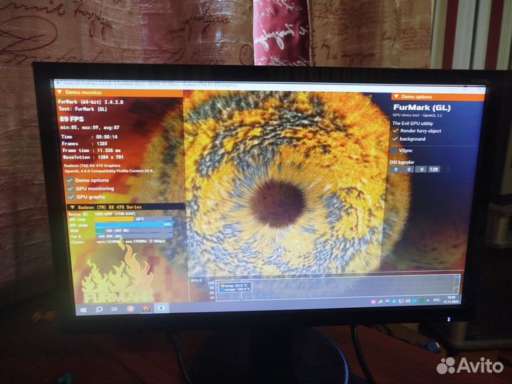 Rx470 4gb рабочая