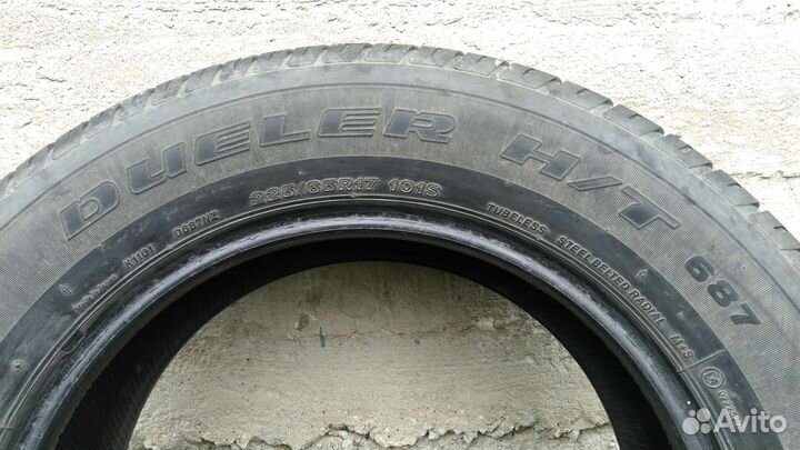 Bridgestone Dueler H/T 687 225/65 R17 101S