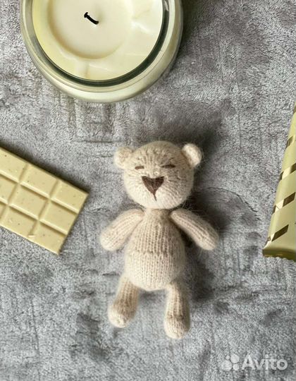 Медвежонок вязаный