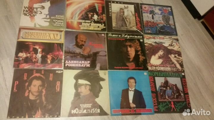 Пластинки виниловые из коллекции