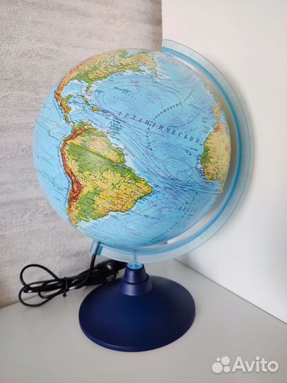 Глобус с подсветкой