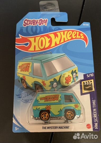 Hot wheels mystery machine scooby doo