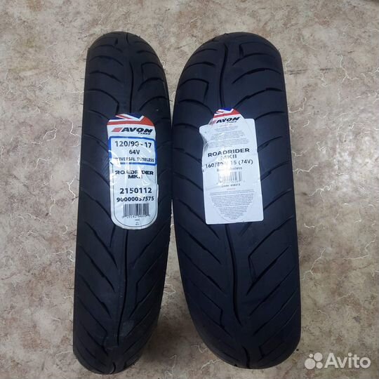 Мото шина 160 80 15 Avon Roadrider MK2