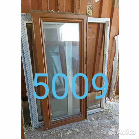 Окно бу пластиковое, 1740(в) х 810(ш) № 5009