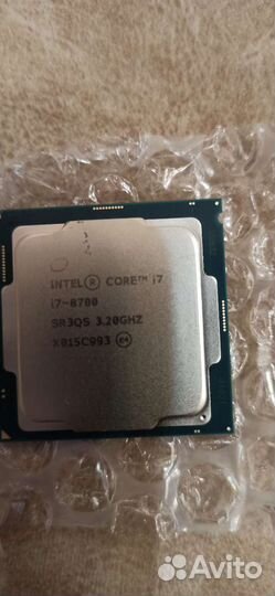 Процессор Intel Core i7-8700 LGA1151 v2, 6 x 3200