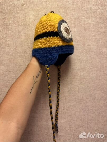 Шапка миньон ручной работы