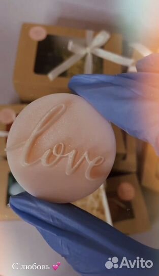 Мыло на свадьбу (бомбоньерка)