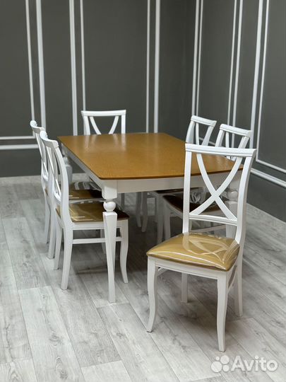 Стол, стулья набор. Доставка по всей России