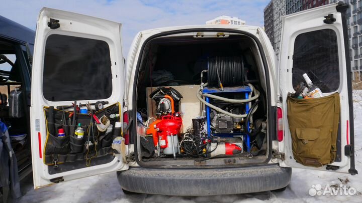 Прочистка канализации, устранение засора Пироговск