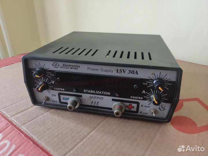 Источник питания лабораторный 15V/30A