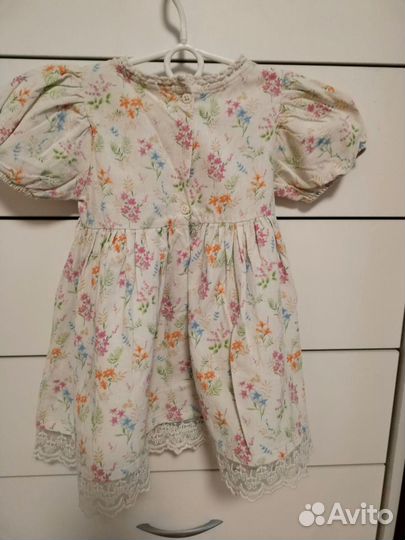 Платье для девочки 80 86