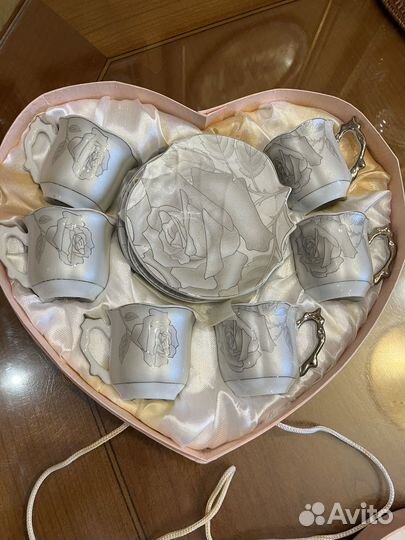 2 Сервиза кофейных и чайный