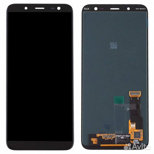 Дисплей Samsung A600F черный TFT+настройка яркости