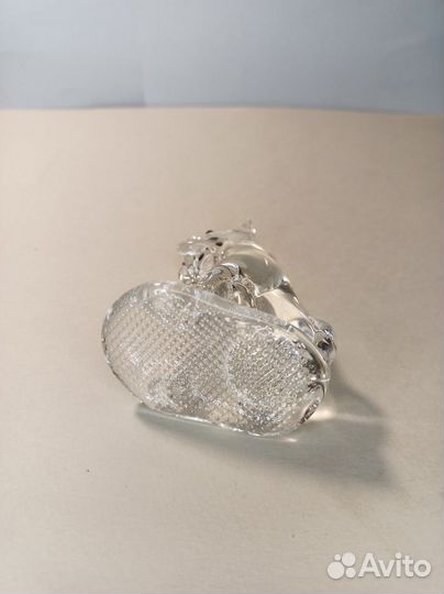 Собачка гутное стекло Пёсик Винтаж СССР статуэтка