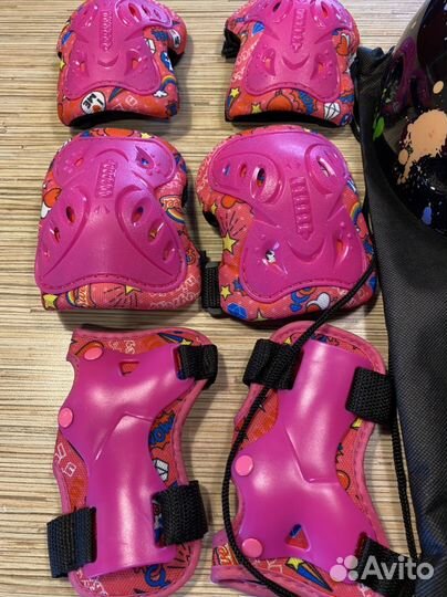 Комплект защиты детский (шлем + защита)