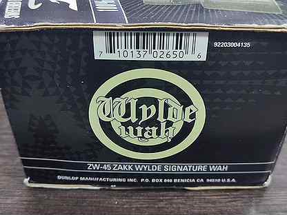 Dunlop Cry Baby ZW-45 Wylde