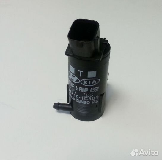 Моторчик бачка омывателя на Рио