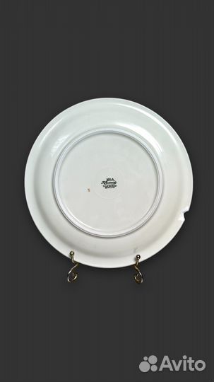 Тарелка Krautheim полевые цветы со сколом