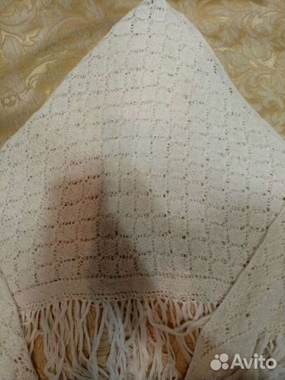 Шарф с пайетками