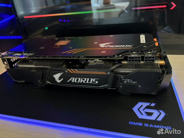 Видеокарта GTX 1070 aorus 8 гб