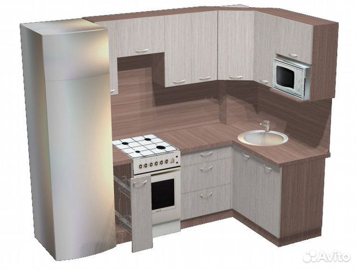 Кухня угловая