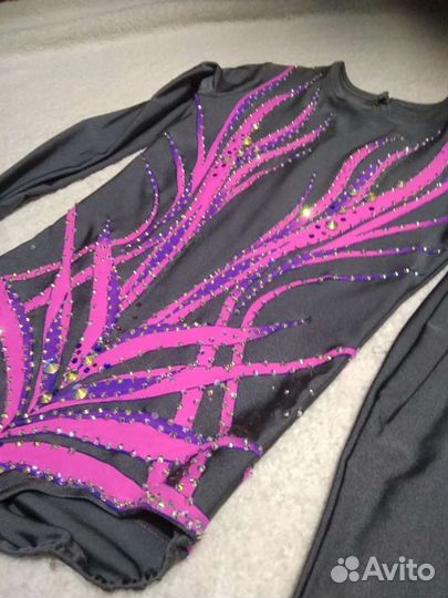 Купальник для спортивной аэробики, гимнастики