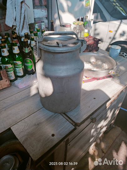 Бидон алюминиевый 40 л