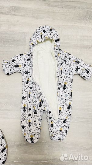 Комбинезон и конверт для новорожденного