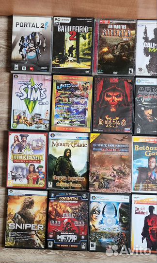 3 часть. 95 cd со старыми играми