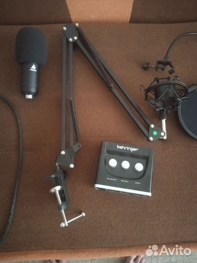 USB Микрофон maono AU-A04 + звуковая карта