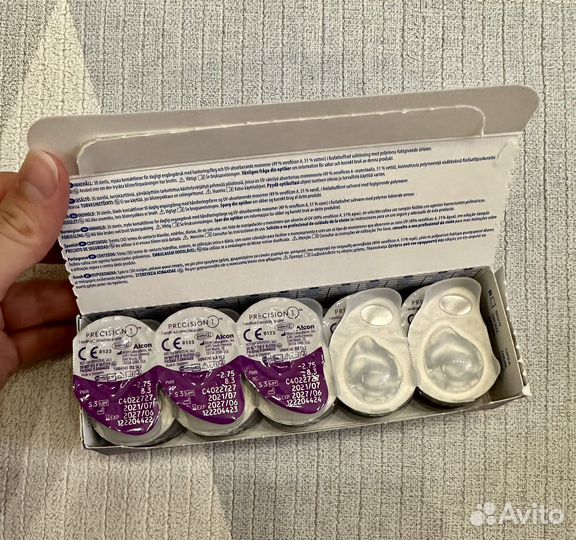 Линзы контактные alcon
