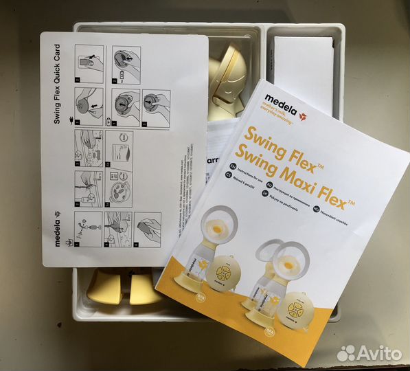 Молокоотсос электрический medela swing flex