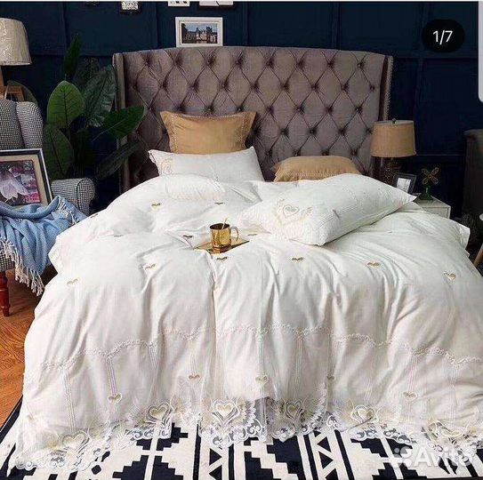 Постельное белье евро Турция