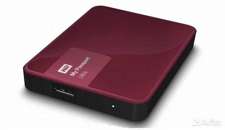 Внешний жёсткий диск WD MyPassport Ultra 2TB новый