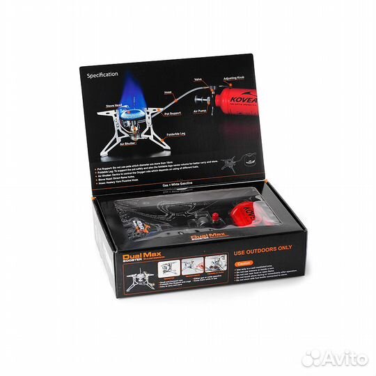 Горелка мультитопливная kovea Dual Max Stove