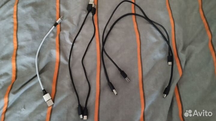 USB C - USB A провода для зарядки или подключения