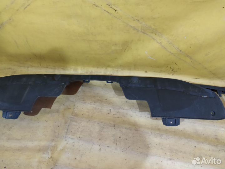 Спойлер юбка заднего бампера Mercedes Benz X166